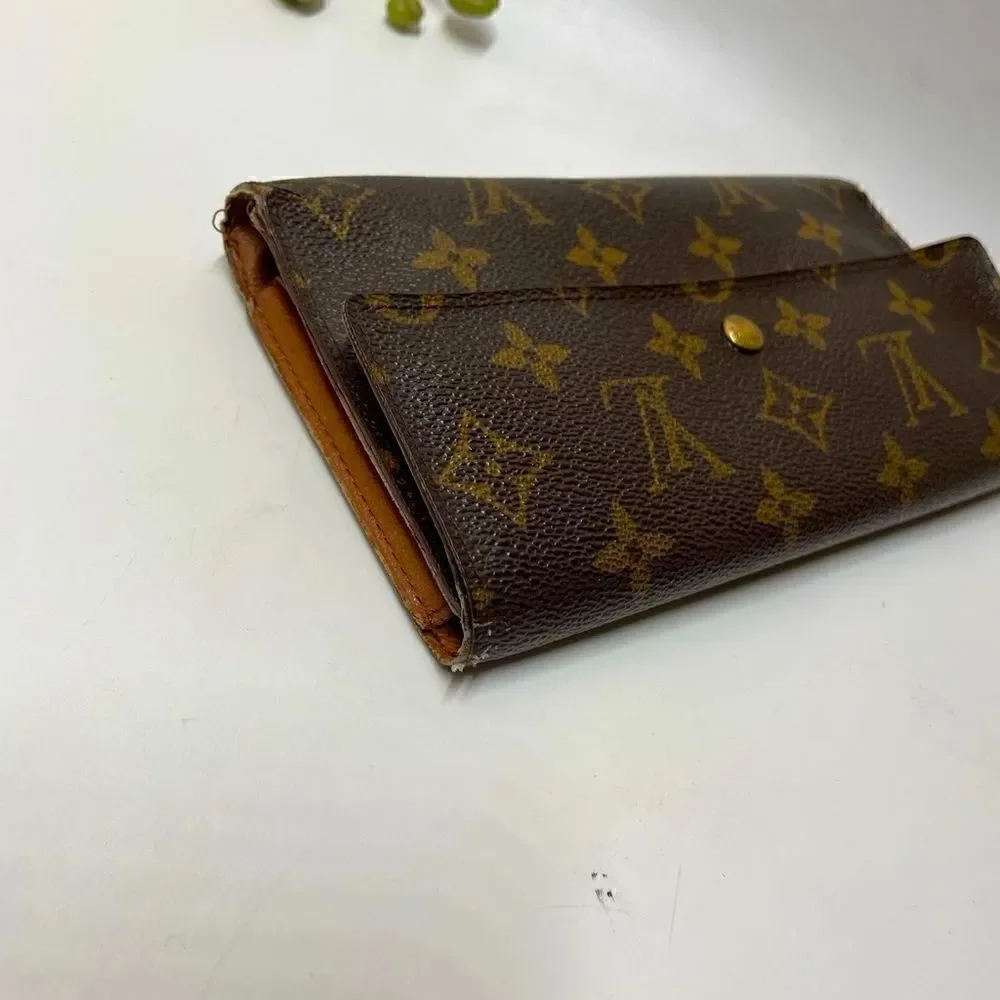 Authentic Louis Vuitton Porte Tresor International Long Wallet